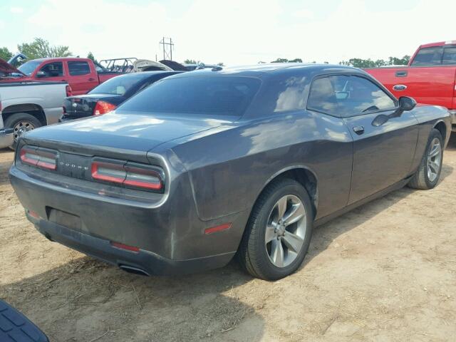 2C3CDZAGXGH153786 - 2016 DODGE CHALLENGER GRAY photo 4