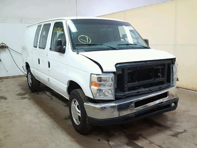 1FTNE24W28DA89317 - 2008 FORD ECONOLINE WHITE photo 1