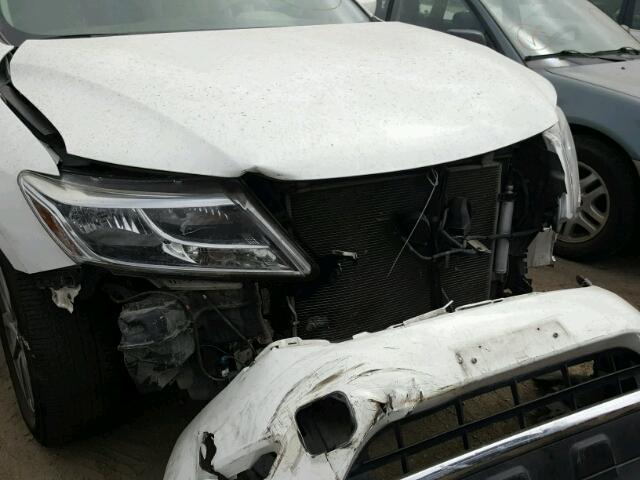 5N1AR2MN0EC689034 - 2014 NISSAN PATHFINDER WHITE photo 9