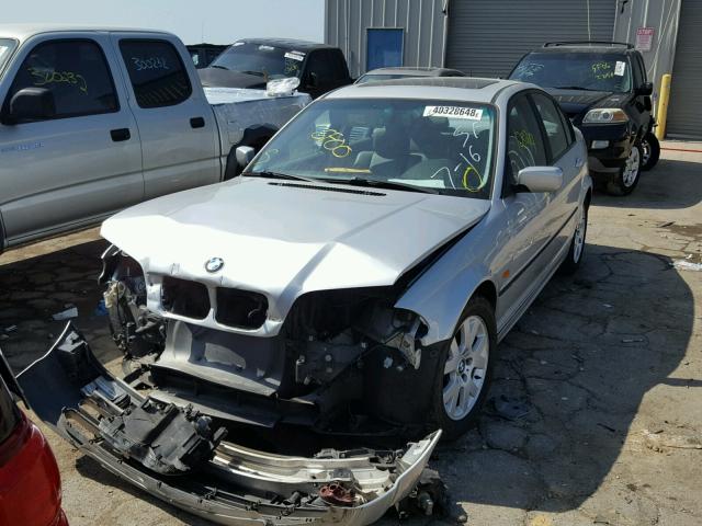 WBAAM3332YCA86809 - 2000 BMW 323 I SILVER photo 2