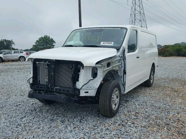 1N6BF0KY8JN808107 - 2018 NISSAN NV 1500 S WHITE photo 2