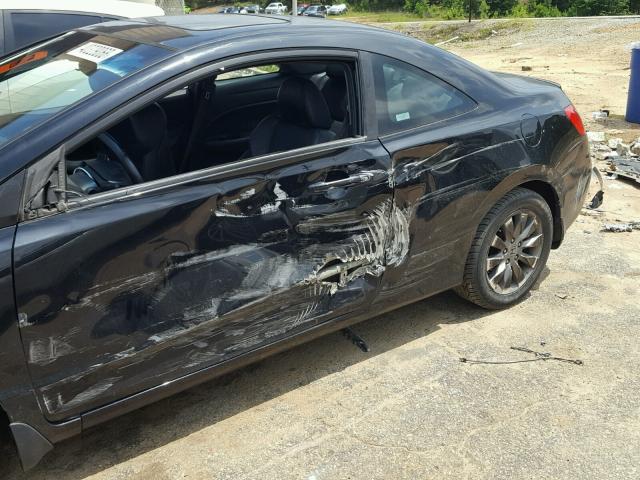 2HGFG11979H533286 - 2009 HONDA CIVIC EXL 黑色 照片 10