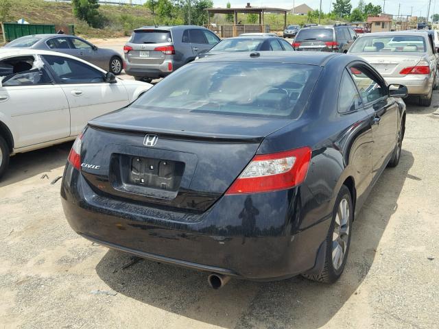 2HGFG11979H533286 - 2009 HONDA CIVIC EXL 黑色 照片 4