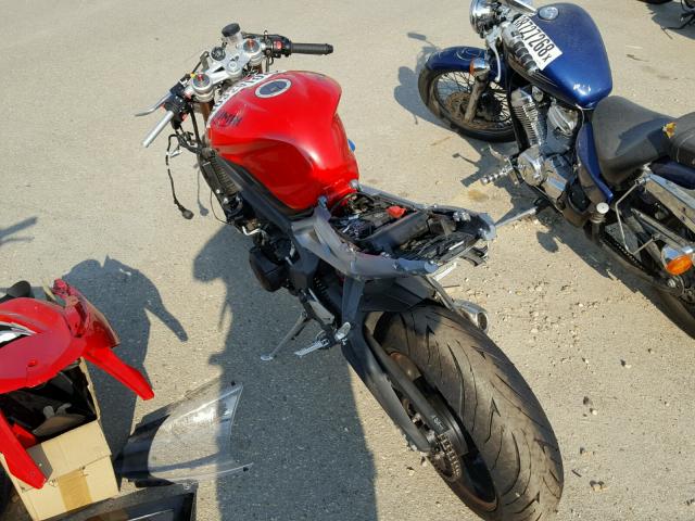 SMTA01YK6FJ670687 - 2015 TRIUMPH MOTORCYCLE DAYTONA 67 RED photo 3