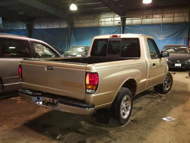 4F4YR12C5YTM26189 - 2000 MAZDA B2500 GOLD photo 4