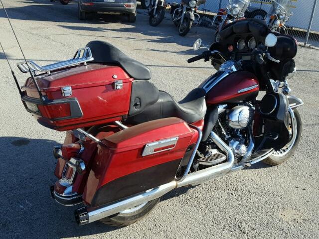 1HD1KEM18DB623759 - 2013 HARLEY-DAVIDSON FLHTK ELEC RED photo 4