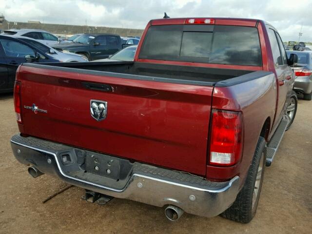 1C6RR6LM7ES474819 - 2014 RAM 1500 SLT RED photo 3