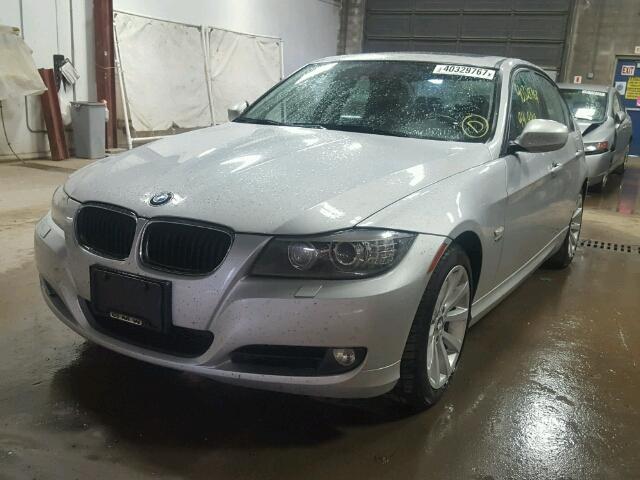 WBAPK7C53BF084708 - 2011 BMW 328 SILVER photo 2