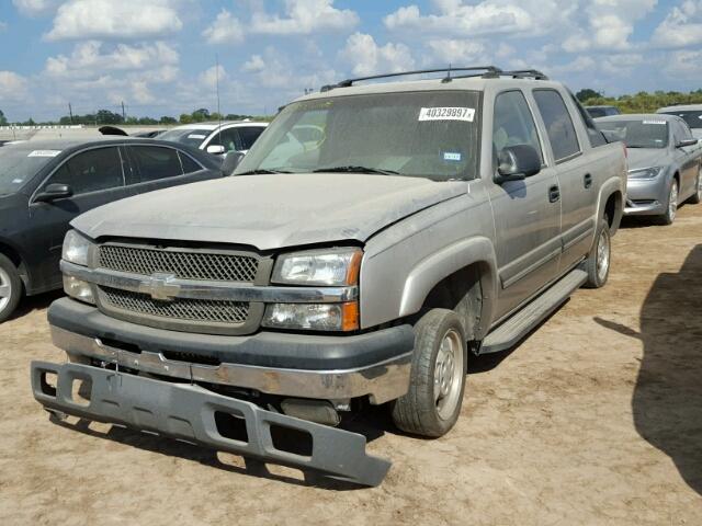 3GNEC12ZX5G230489 - 2005 CHEVROLET AVALANCHE TAN photo 2