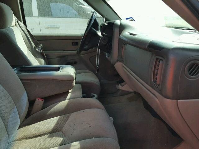 3GNEC12ZX5G230489 - 2005 CHEVROLET AVALANCHE TAN photo 5