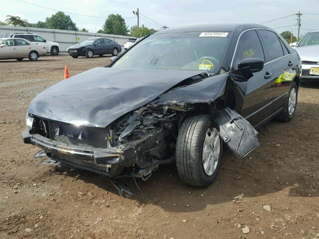 1HGCM56464A088773 - 2004 HONDA ACCORD LX BLACK photo 2