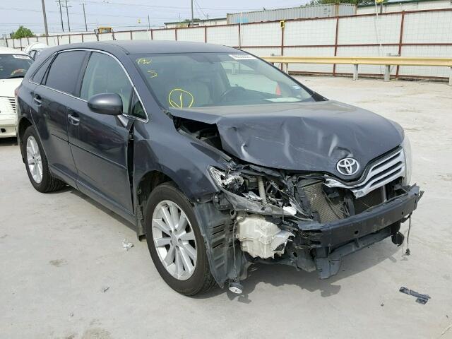 4T3ZE11A79U002066 - 2009 TOYOTA VENZA BASE BLACK photo 1