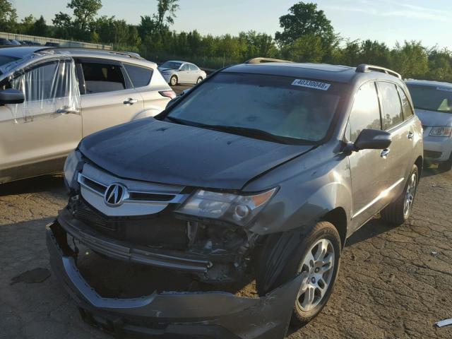 2HNYD286X9H505896 - 2009 ACURA MDX TECHNO TAN photo 2