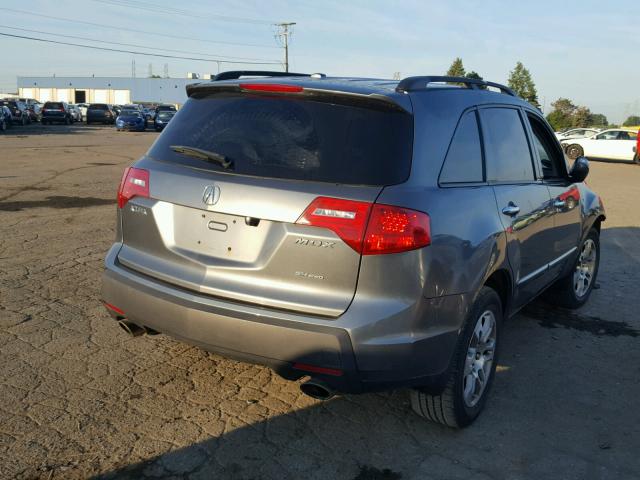 2HNYD286X9H505896 - 2009 ACURA MDX TECHNO TAN photo 4