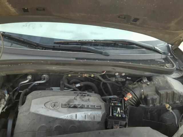 2HNYD286X9H505896 - 2009 ACURA MDX TECHNO TAN photo 7