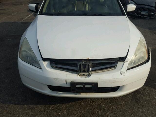 1HGCM66583A077738 - 2003 HONDA ACCORD WHITE photo 9