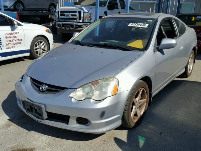 JH4DC53072C011322 - 2002 ACURA RSX TYPE-S SILVER photo 2