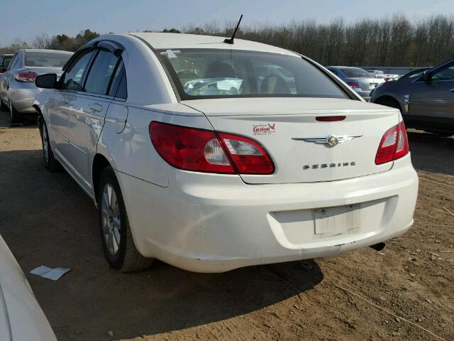 1C3LC46K28N188317 - 2008 CHRYSLER SEBRING LX WHITE photo 3