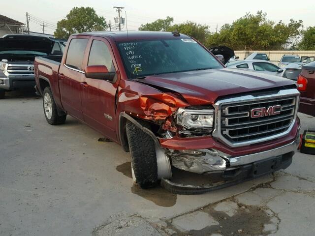 3GTP1MEC6GG263606 - 2016 GMC SIERRA MAROON photo 1