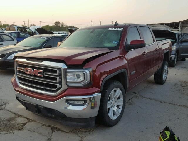 3GTP1MEC6GG263606 - 2016 GMC SIERRA MAROON photo 2