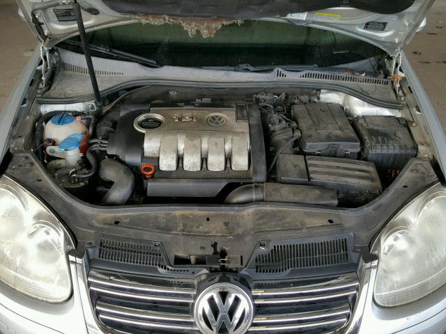 3VWRT71K96M002193 - 2006 VOLKSWAGEN JETTA TDI SILVER photo 7