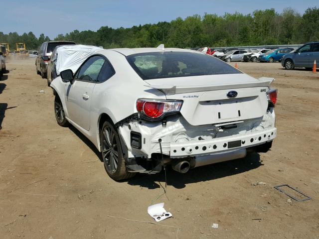 JF1ZCAC14G8603995 - 2016 SUBARU BRZ 2.0 LI WHITE photo 3