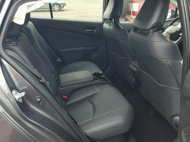 JTDKARFP4H3051137 - 2017 TOYOTA PRIUS PRIM გრაფიტი ფოტო 6