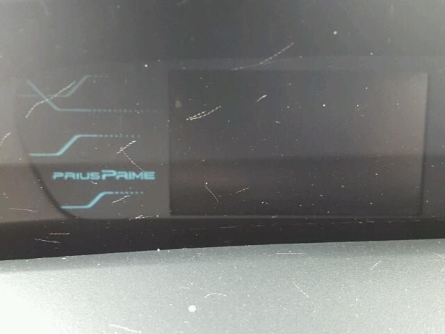 JTDKARFP4H3051137 - 2017 TOYOTA PRIUS PRIM გრაფიტი ფოტო 8