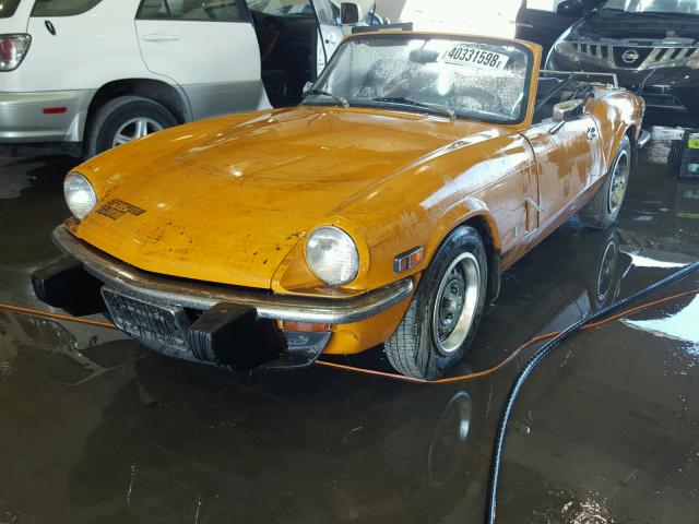 FM34353U - 1975 TRIUMPH CAR CONVERTIBL ORANGE photo 2