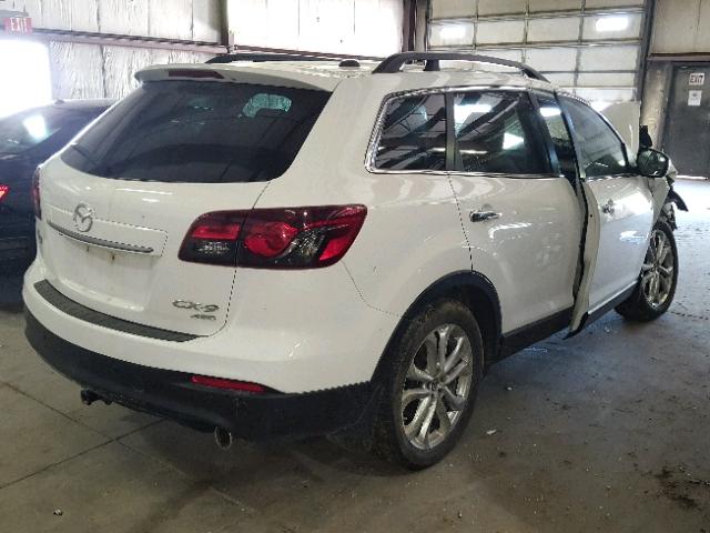 JM3TB3DA9D0406416 - 2013 MAZDA CX-9 GRAND WHITE photo 4