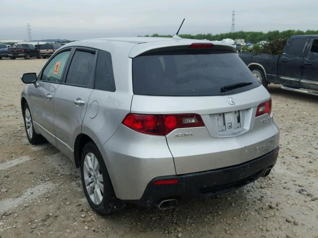 5J8TB1H55BA007036 - 2011 ACURA RDX TECHNO SILVER photo 3