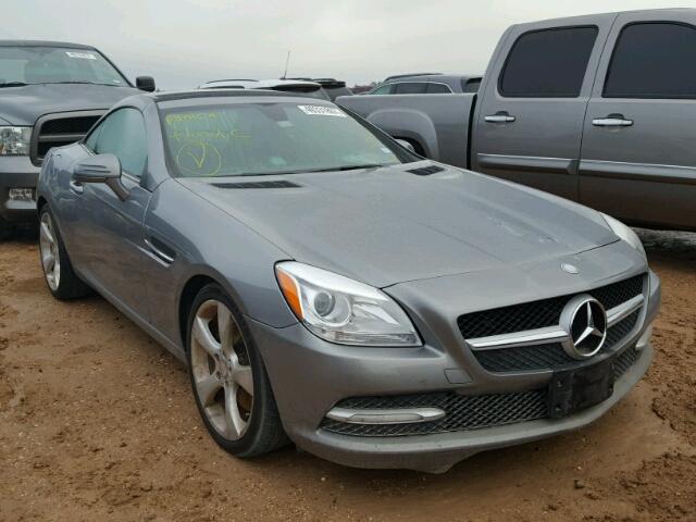 WDDPK5HA0CF008982 - 2012 MERCEDES-BENZ SLK 350 SILVER photo 1