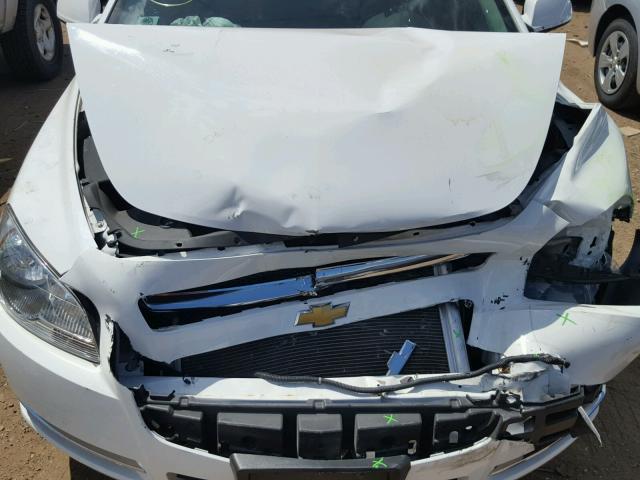 1G1ZC5EU2CF397051 - 2012 CHEVROLET MALIBU 1LT WHITE photo 7