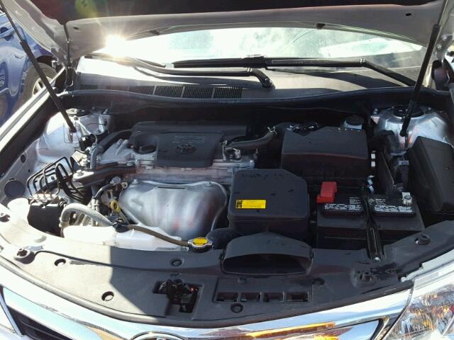 4T4BF1FK1DR322605 - 2013 TOYOTA CAMRY SILVER photo 7