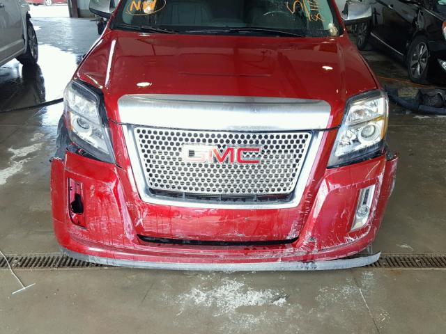 2GKFLZE37F6278116 - 2015 GMC TERRAIN DE RED photo 9