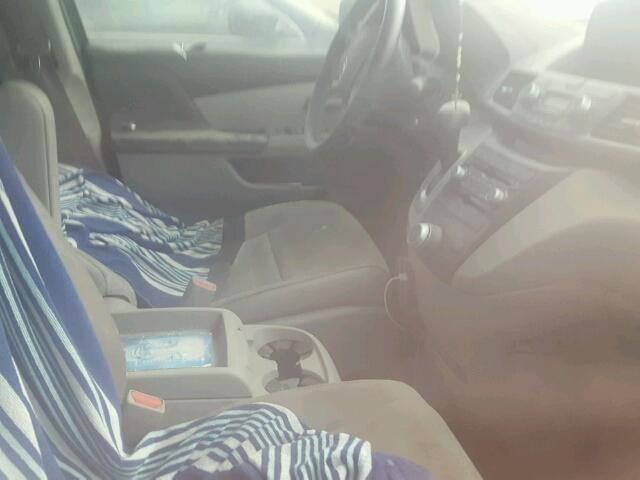 5FNRL5H91BB081562 - 2011 HONDA ODYSSEY BLACK photo 5