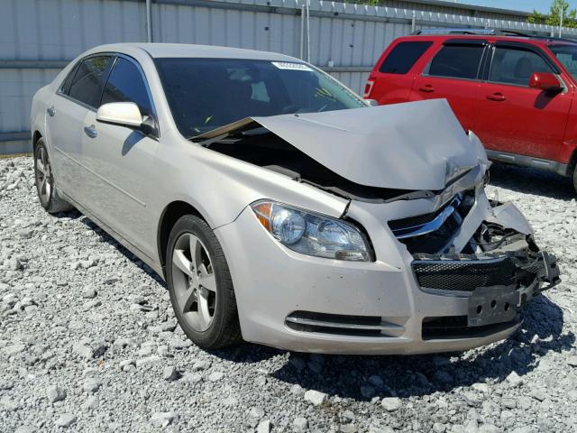 1G1ZC5EU1CF158381 - 2012 CHEVROLET MALIBU 1LT GOLD photo 1
