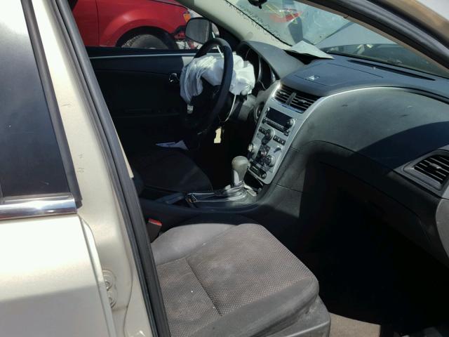 1G1ZC5EU1CF158381 - 2012 CHEVROLET MALIBU 1LT GOLD photo 5