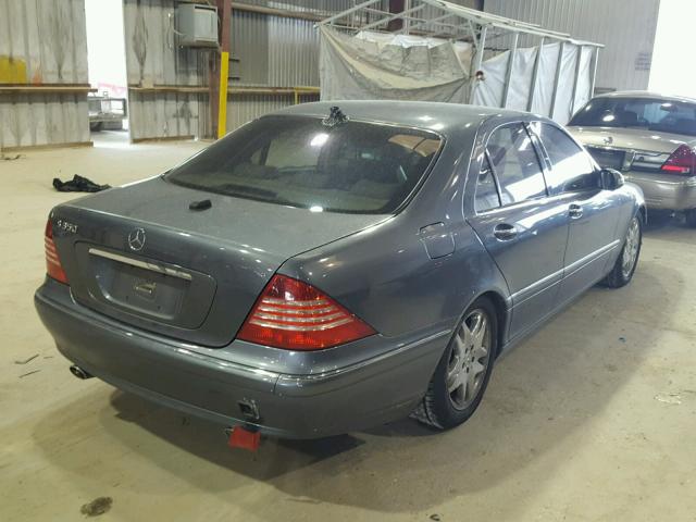 WDBNF67J86A471837 - 2006 MERCEDES-BENZ S 350 GRAY photo 4