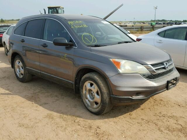 3CZRE3H32AG706306 - 2010 HONDA CR-V GRAY photo 1