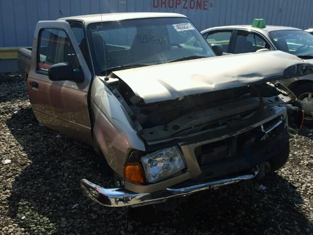 1FTYR14V72PB17668 - 2002 FORD RANGER SUP TAN photo 1