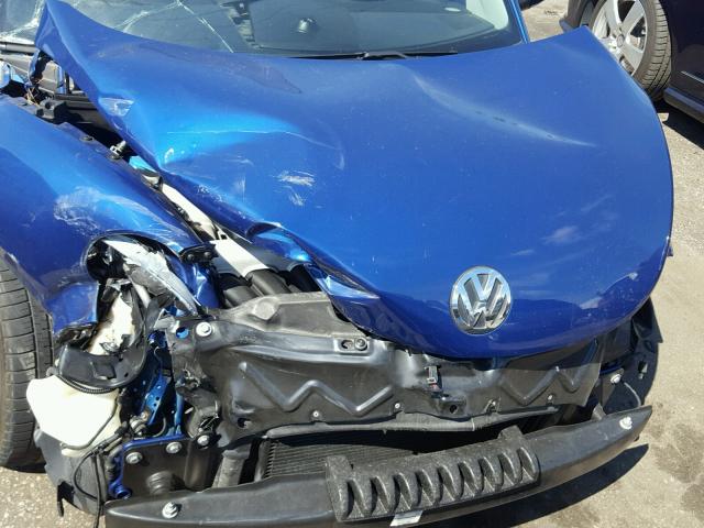 3VWPF31Y08M416798 - 2008 VOLKSWAGEN NEW BEETLE 蓝色 照片 7