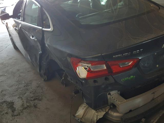 1G1ZH5SX1HF249027 - 2017 CHEVROLET MALIBU PRE GRAY photo 9