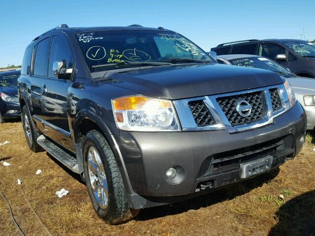 5N1BA0ND9AN613414 - 2010 NISSAN ARMADA BLACK photo 1