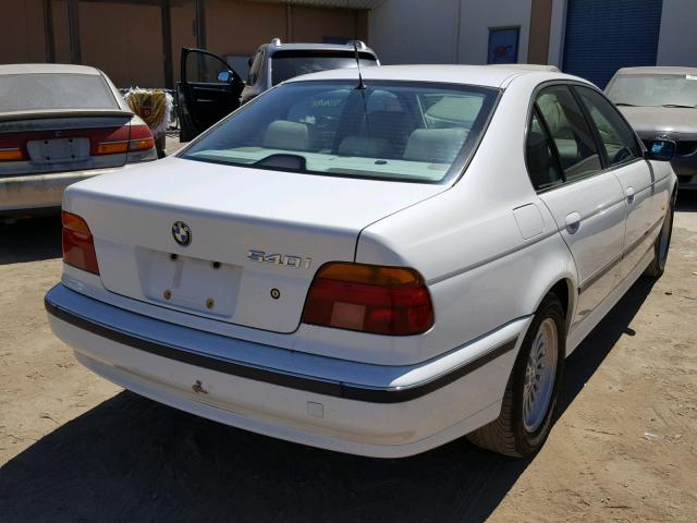 WBADE6322VBW53120 - 1997 BMW 540 I AUTO WHITE photo 4