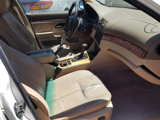 WBADE6322VBW53120 - 1997 BMW 540 I AUTO WHITE photo 5