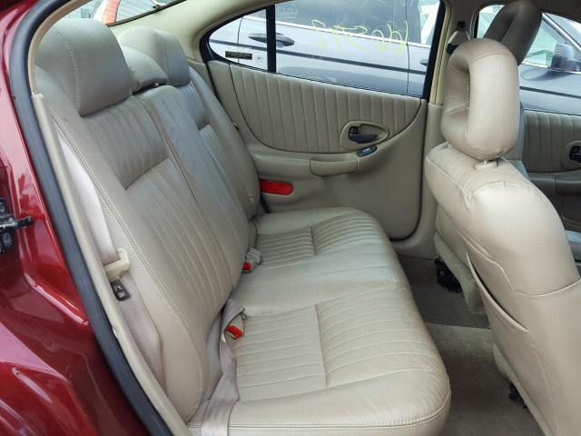 1G2WR5212YF280911 - 2000 PONTIAC GRAND PRIX BURGUNDY photo 6