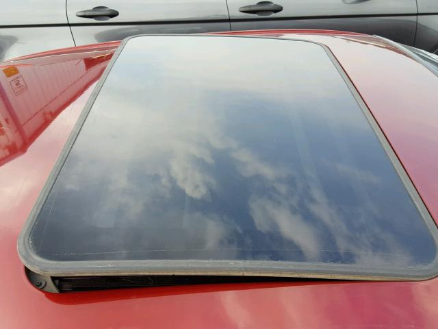 1G2WR5212YF280911 - 2000 PONTIAC GRAND PRIX BURGUNDY photo 9