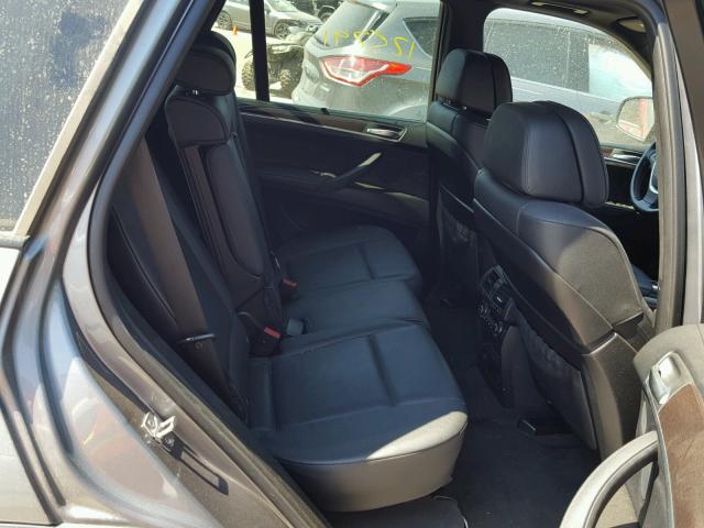 5UXZV8C55BL420707 - 2011 BMW X5 XDRIVE5 GRAY photo 6