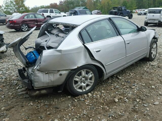 1N4AL11E56N384015 - 2006 NISSAN ALTIMA SILVER photo 4